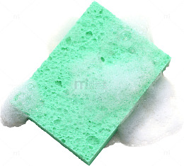 绿色泡沫