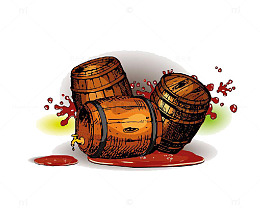 德拉斯兄弟酒庄矢量图