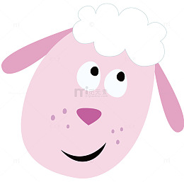 粉色的小羊