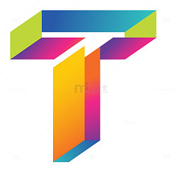 LOGO字母设计T型