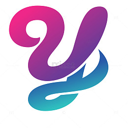 Y型彩色logo设计商标