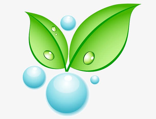 绿色环保健康元素