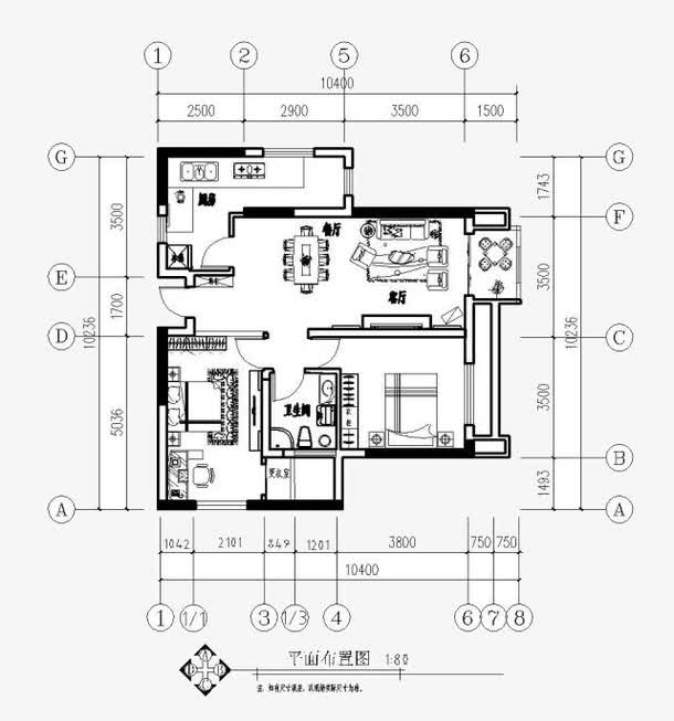 家装家居室内户型图素材免费下载_觅元素