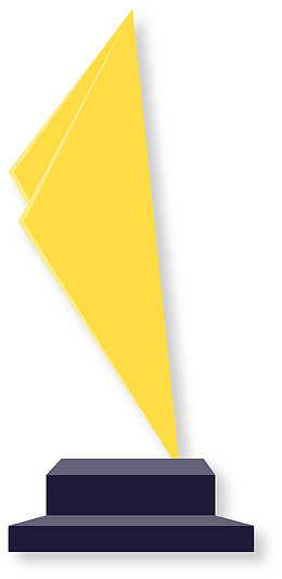 金奖矢量奖杯素材