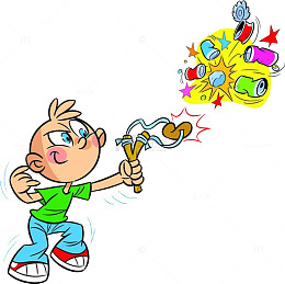 用弹弓打破东西