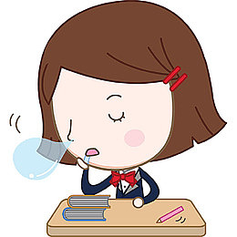 叹气的女孩