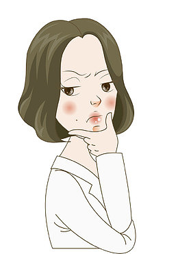 生气的女人