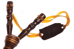 红木做成的弹弓