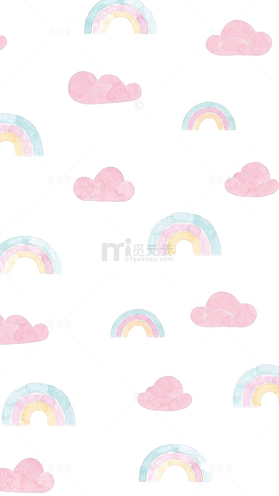 彩虹印花