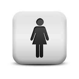 磨砂白广场图标人东西人女人人、
