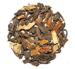 陈年陈皮普洱茶熟茶