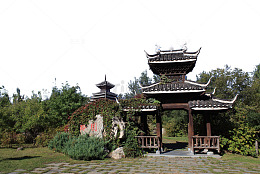 古典沈阳世博园鼓楼PNG