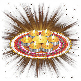 印度排灯节万灯节