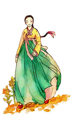 朝鲜族女孩