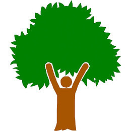 卡通绿色环境的PNG