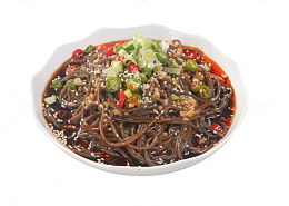 酸辣蕨根粉