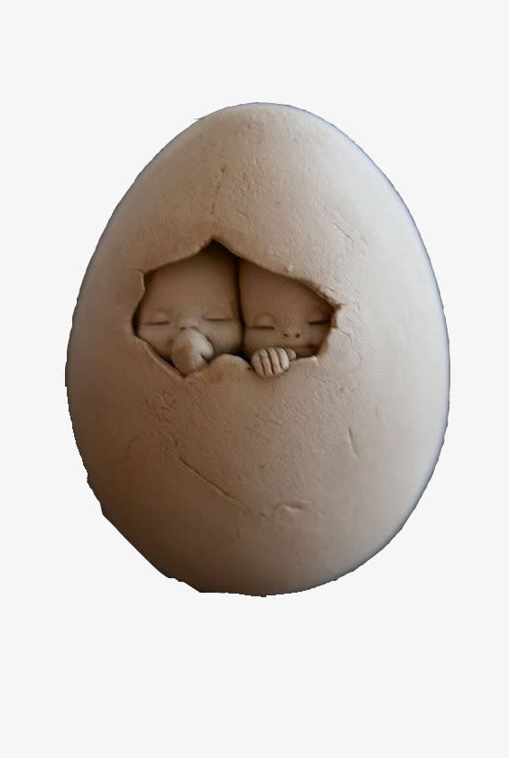 蛋壳里的小孩免抠素材免费下载_觅元素51yuansu.com