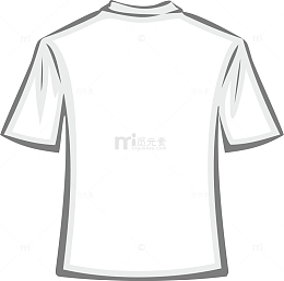 T恤短袖背面设计图