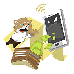 卡通被骗的小猫免抠图