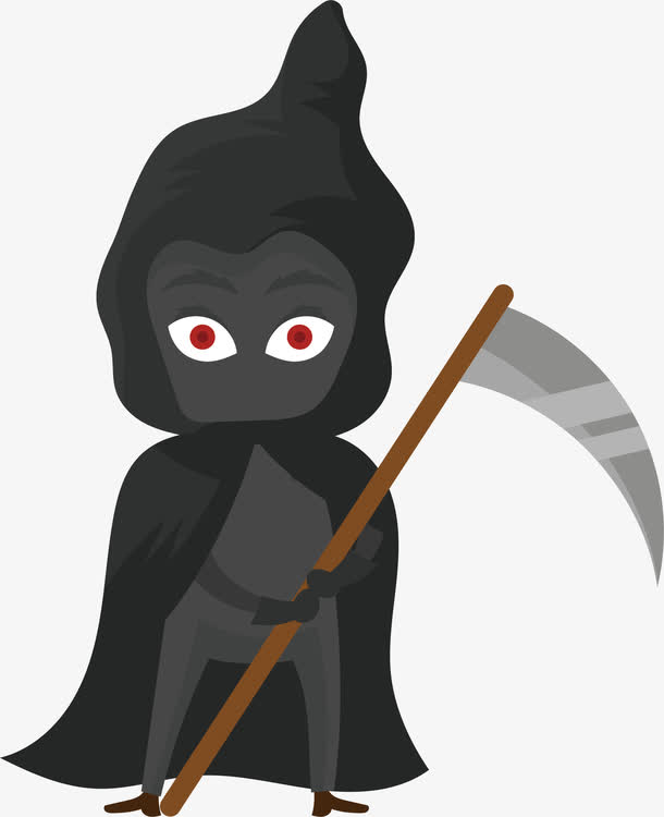 拿着镰刀的死神