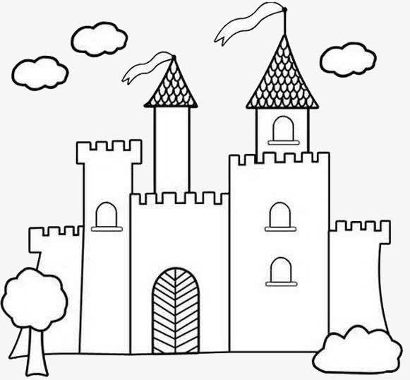 城堡简化图图片
