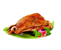 烧猪脸肉