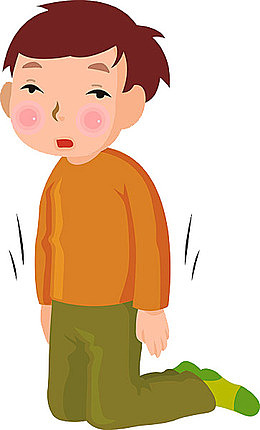 手绘男孩