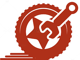 矢量汽车维修logo图