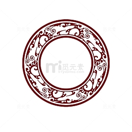古典祥云暗纹免抠素材