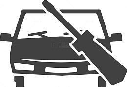 汽车维修工具矢量素材图