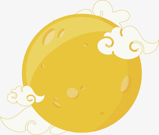 金黄色月亮
