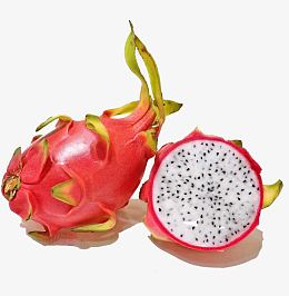 两个白心儿火龙果png