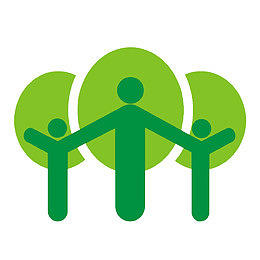 简约的绿色爱护环境卫生PNG