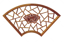 古代扇形窗户简图