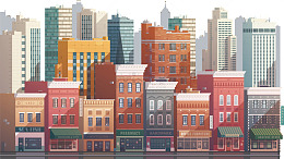 城市现代化高楼建筑