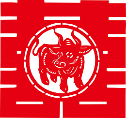红色双喜贴纸