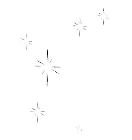 白色闪耀雪花