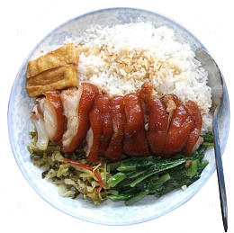 美食猪脚饭