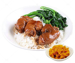 美食猪脚饭