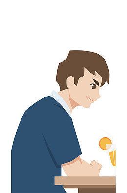 西装男人矢量