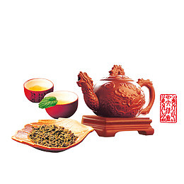 中国风餐具素材