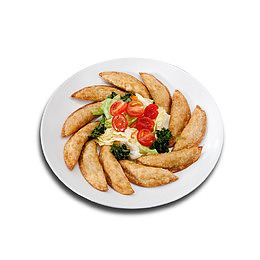 一盘煎饺