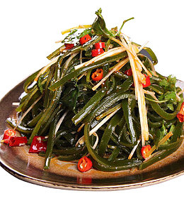 色味俱佳的炝拌红油海带丝