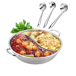 红汤火锅鸳鸯锅辣椒油
