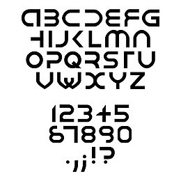 手绘设计数字