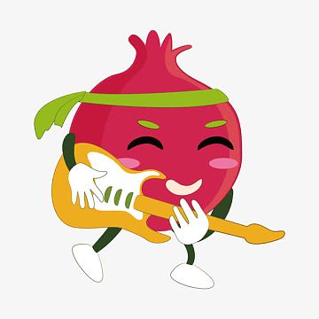 卡通石榴png下载