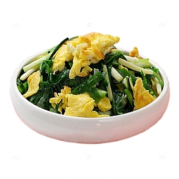 中国传统美食韭菜炒鸡蛋