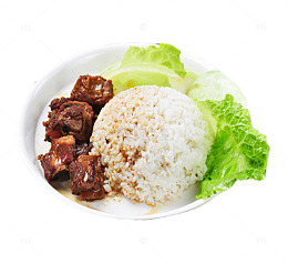 简便的排骨饭