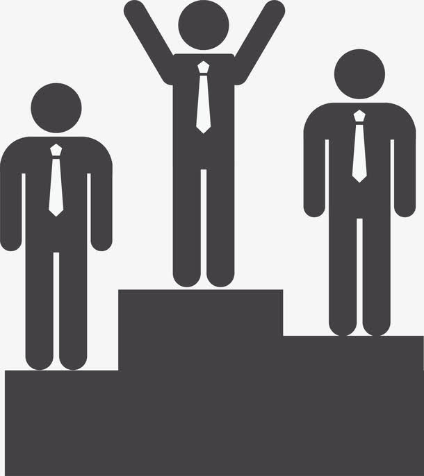 颁奖台上的小人素材免费下载_觅元素