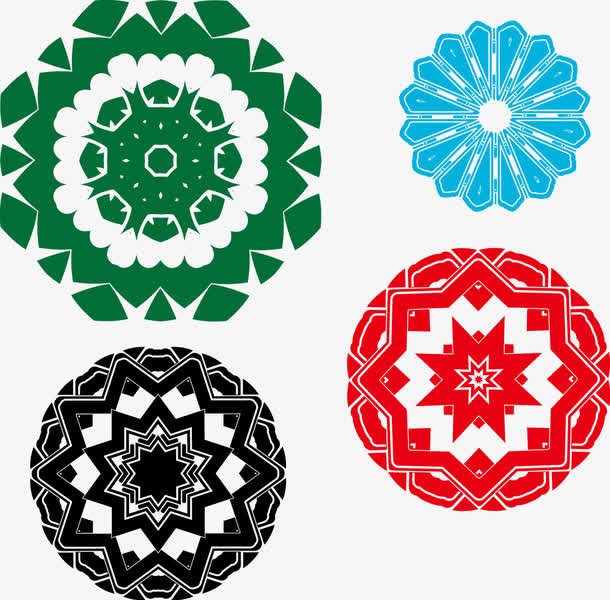 矢量装饰贴纸图案